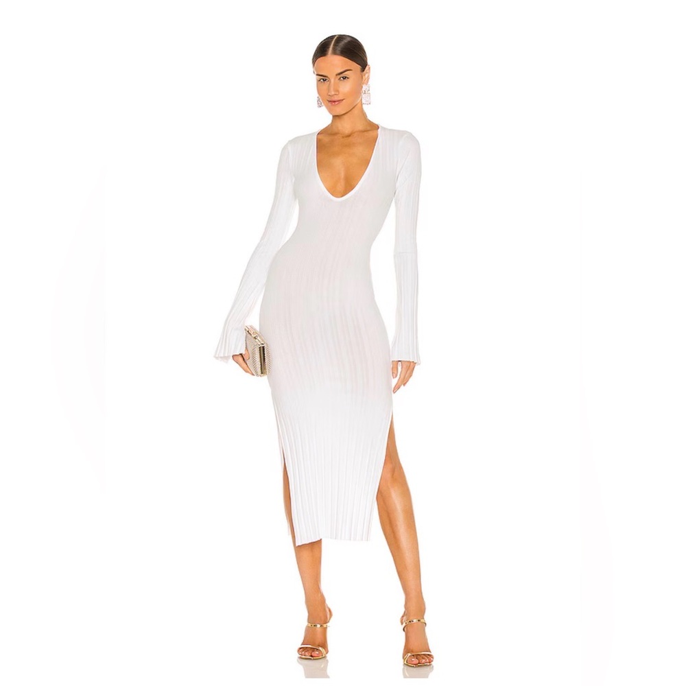 Michael Costello

X REVOLVE Gemma Midi Dress in White
